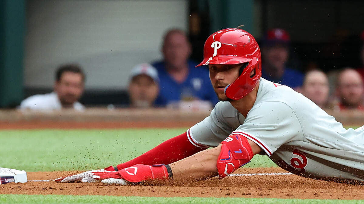 Trea Turner breaks out as Phillies rally past Royals - Field Level Media -  Professional sports content solutions