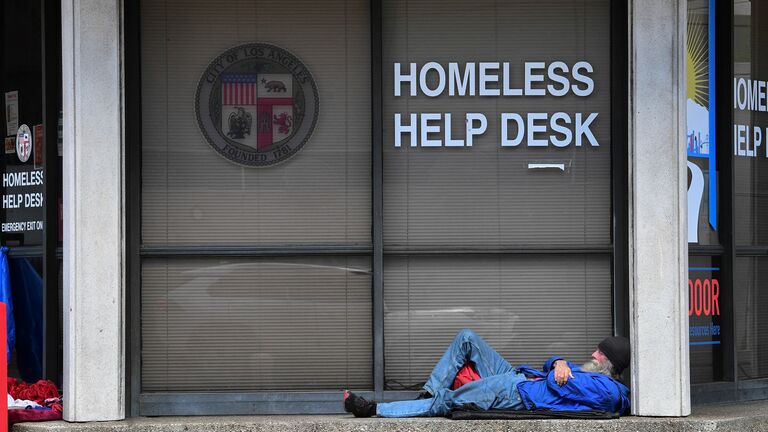 US-HOMELESS-LOS-ANGELES