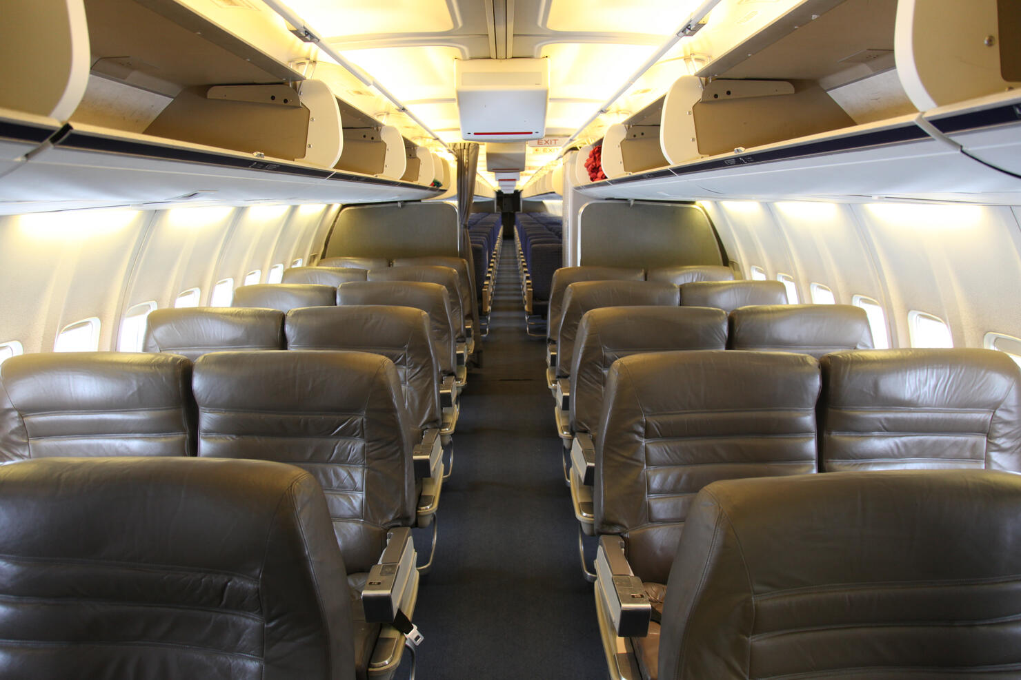 Airliner Business Class Cabin