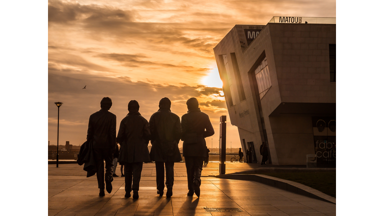 England, Liverpool, The Beatles, Sunset