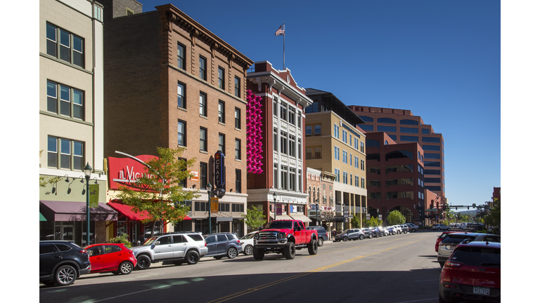 Historic Tejon Street, Downtown, Colorado Springs, Colorado