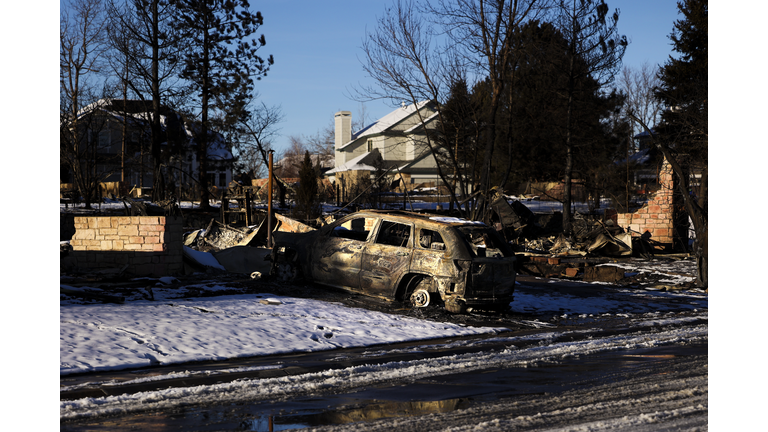 Wildfires Break Out Across Boulder County In Colorado