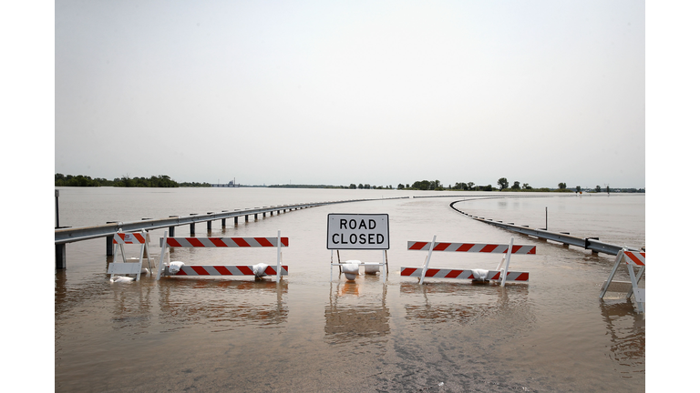 Midwest Rivers Reach Major Flood Stage At Historic Levels