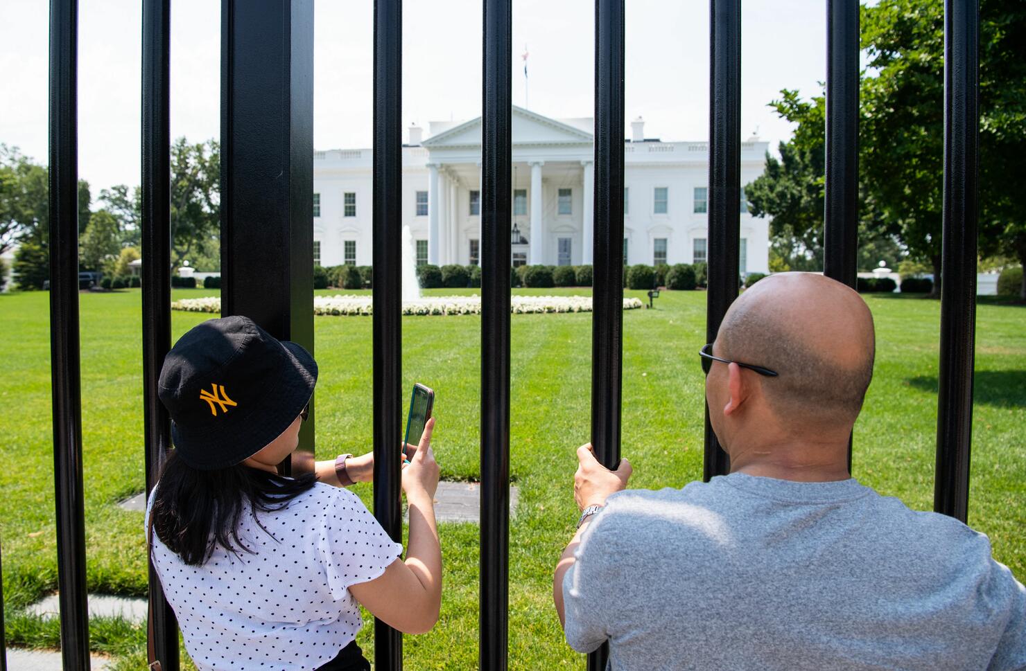 US-POLITICS-WHITE HOUSE-TOURISTS
