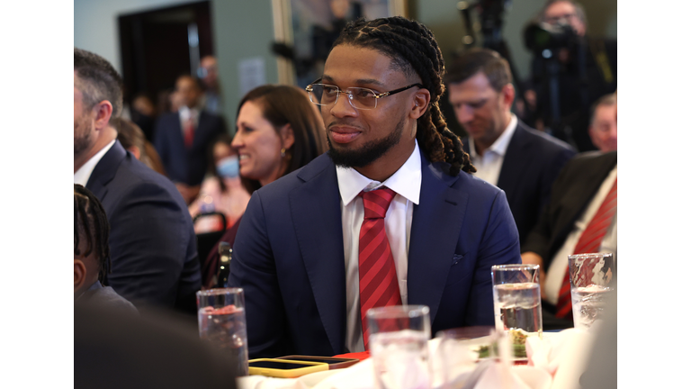 Buffalo Bills' Damar Hamlin On Capitol Hill To Discuss NFL Safety Legislation