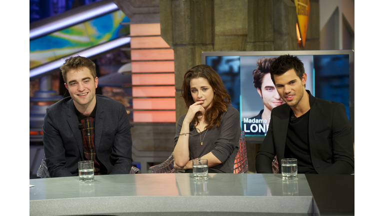 Robert Pattinson and Kristen Stewart Attend 'El Hormiguero' Tv Show