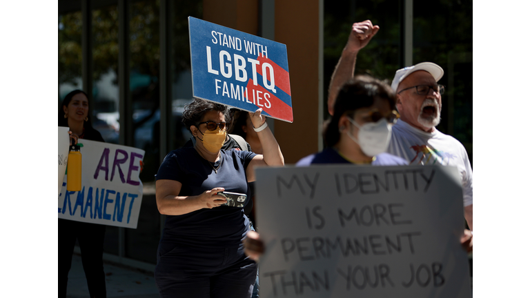 Floridians Protest Passage Of Controversial Parental Rights In Education Bill