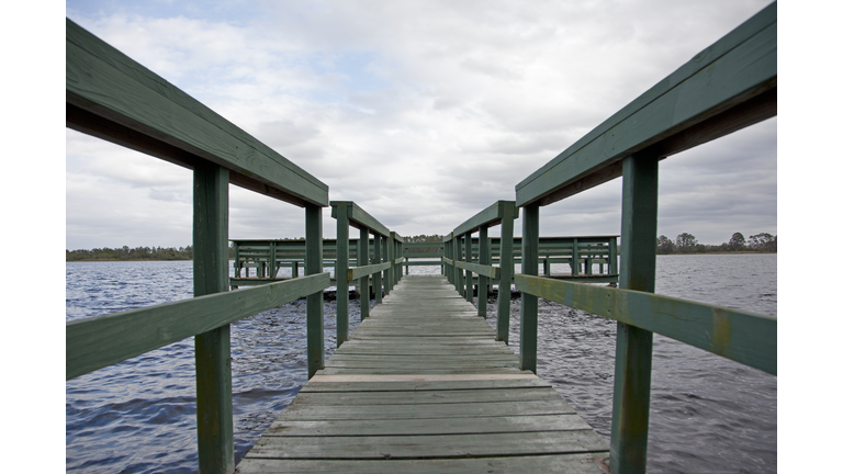 wharf at Old Lake Davenport