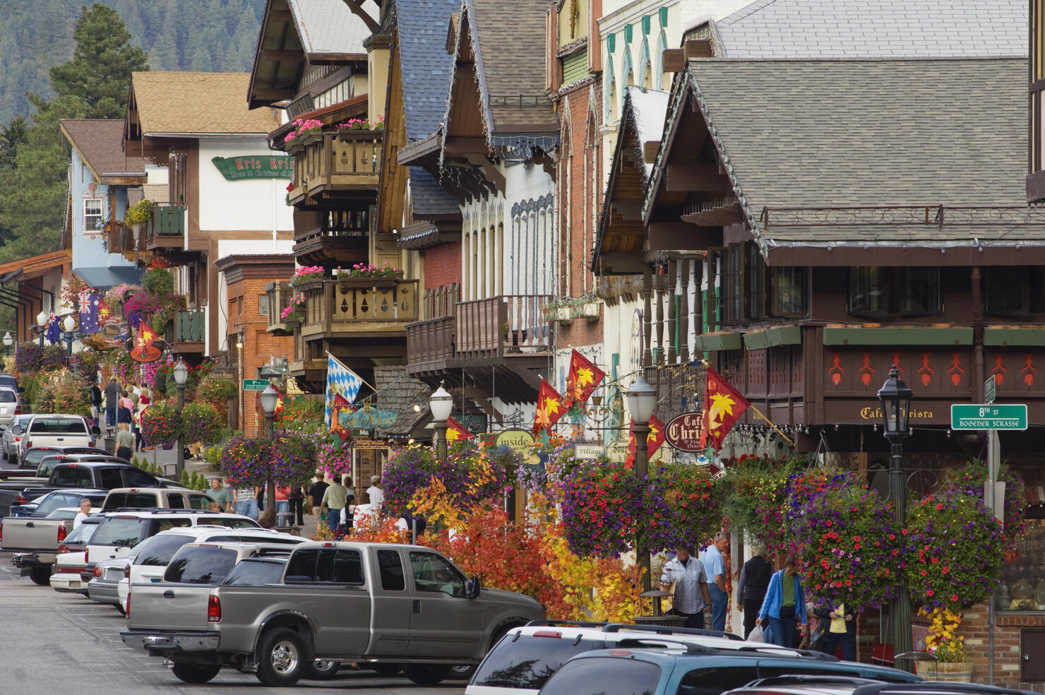 Small town in North America