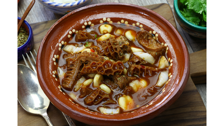 Menudo, mexican tripe soup