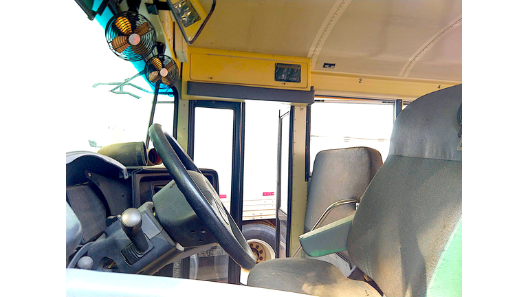 School Bus Driver's Seat