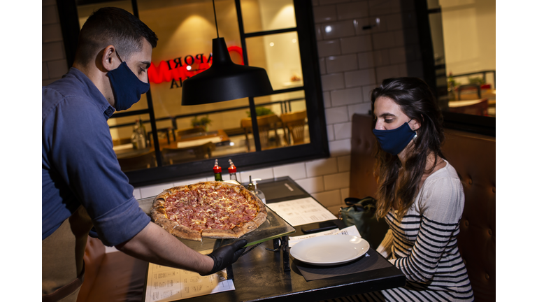 Restaurants Adopt Preventive Measures Against the Coronavirus (COVID - 19) Amidst the Pandemic