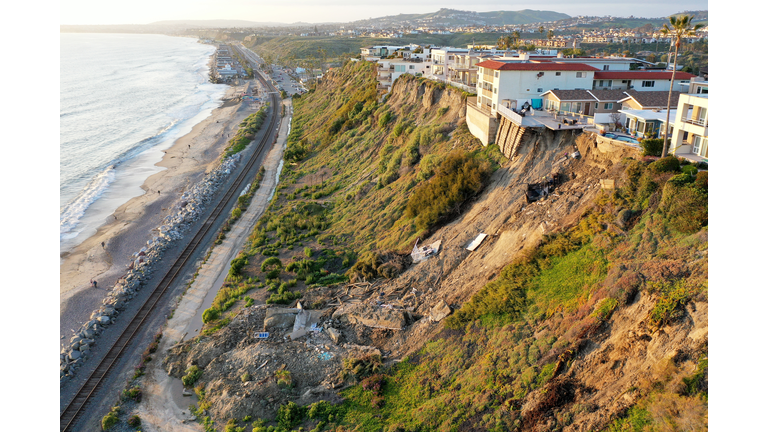 Southern California's Recent Deluge Of Rainstorms Causes Landslides