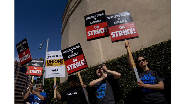 Hollywood Writers Go On Strike In Dispute Over Payments For Streaming Services