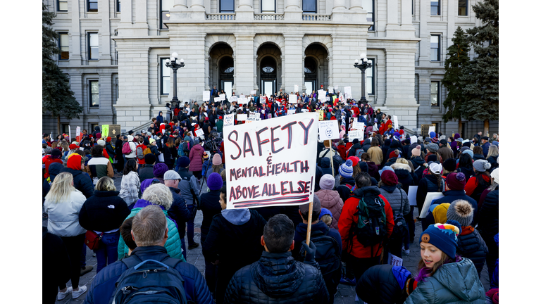Activists Demonstrate Against Gun Violence At Colorado State Capitol