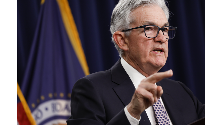 Fed Chair Jerome Powell Holds News Conference On Interest Rates