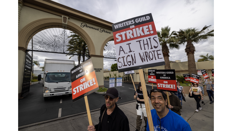 Hollywood Writers Go On Strike In Dispute Over Payments For Streaming Services
