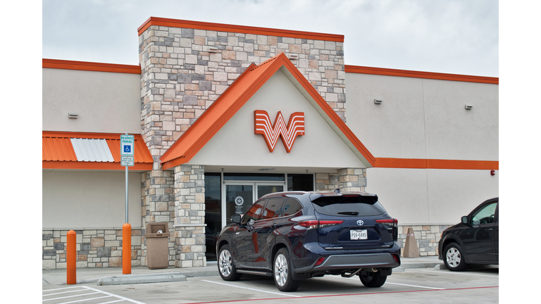 Whataburger restaurant building exterior in a Houston, TX location.