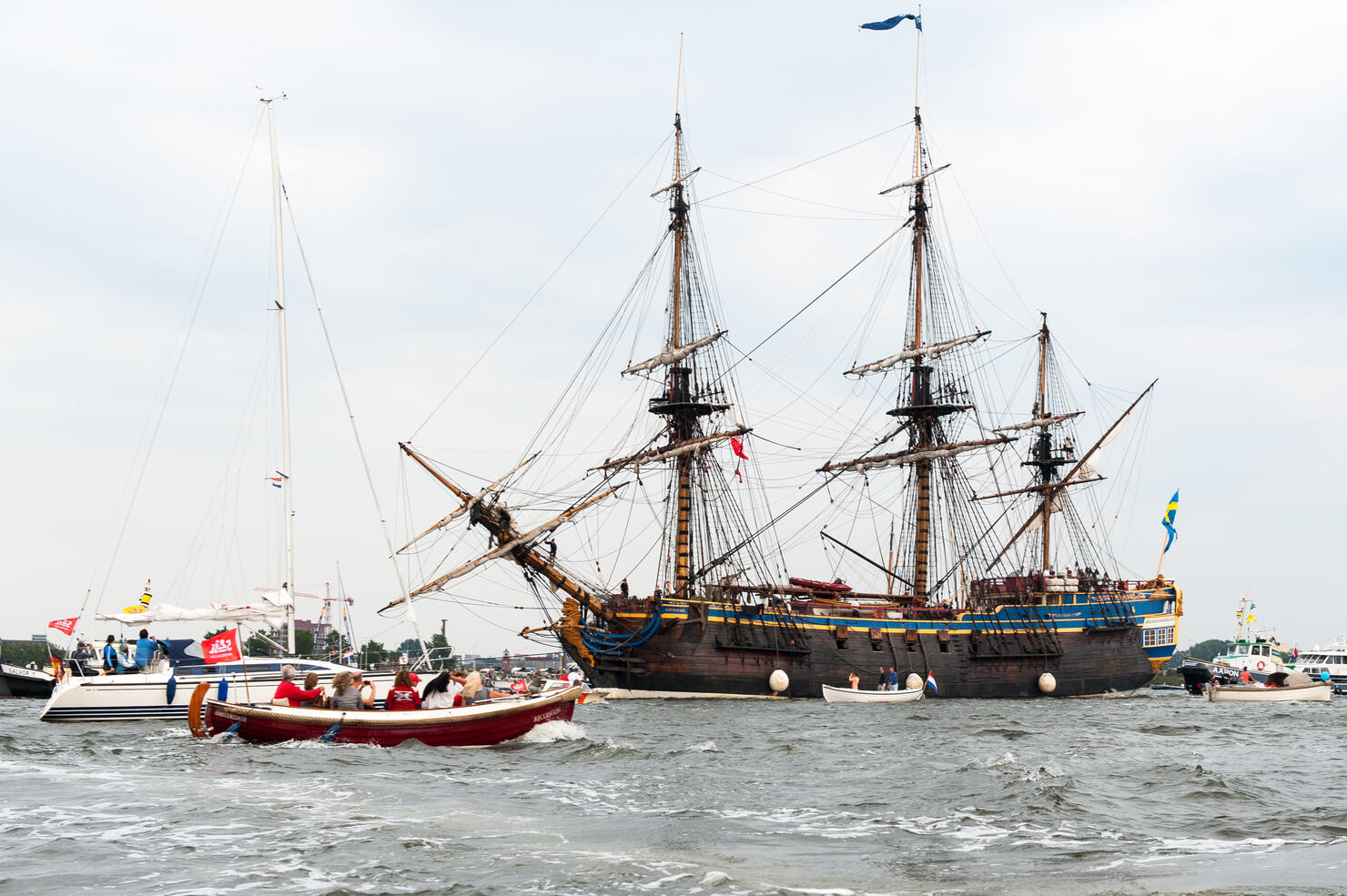 East Indiaman Götheborg at Sail Amsterdam