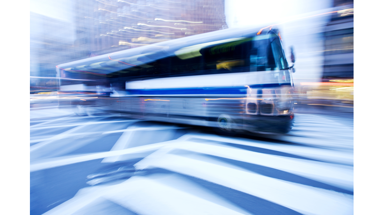 Speeding Bus