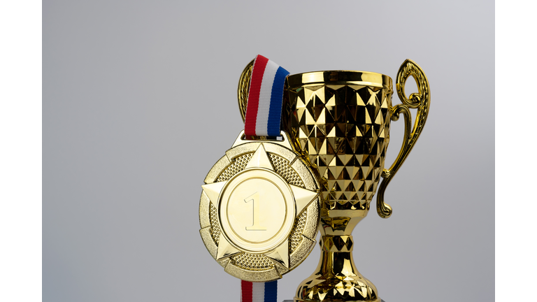 Trophy Award and Gold Medal