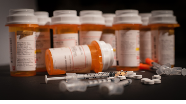 Loaded Syringe and Opioids