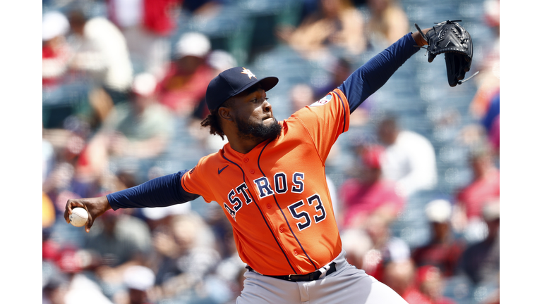 Houston Astros v Los Angeles Angels