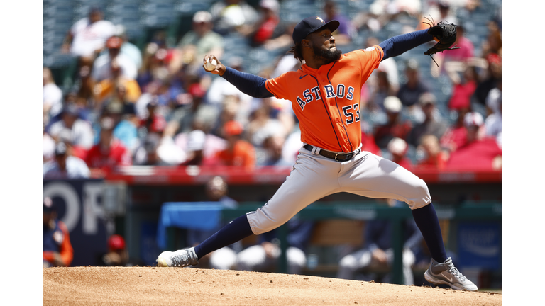 Houston Astros v Los Angeles Angels