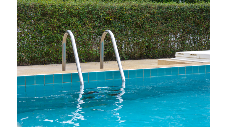 Stairs to the pool