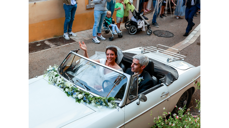 Religious Wedding Of Her Royal Highness Alexandra of Luxembourg & Nicolas Bagory In Bormes-les-Mimosas