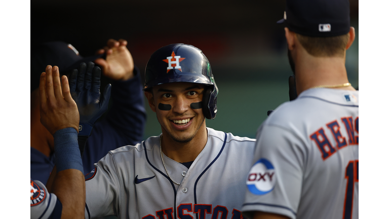 Houston Astros v Los Angeles Angels