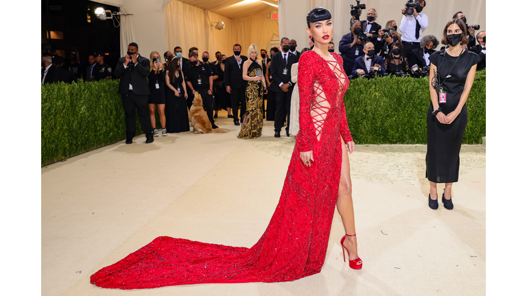 The 2021 Met Gala Celebrating In America: A Lexicon Of Fashion - Arrivals