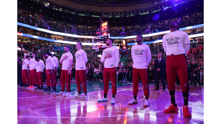 Miami Heat v Boston Celtics - Game One