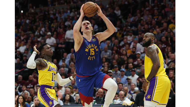 Los Angeles Lakers v Denver Nuggets - Game One