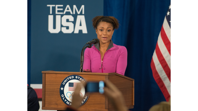 First Lady Michelle Obama Greets Members of the 2012 Team USA