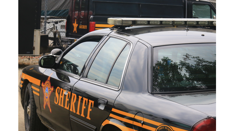 County Sheriff’s deputy patrol car