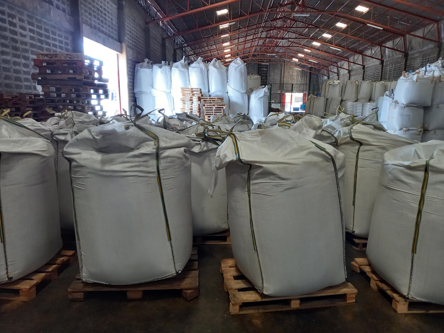 Large jumbo hemp  chemical fertilizer.