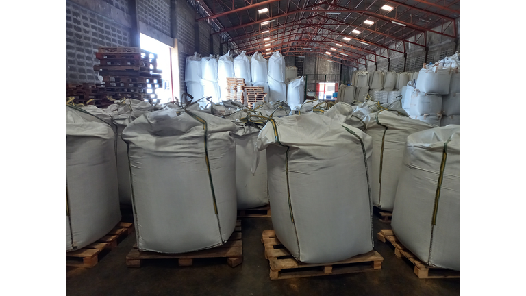Large jumbo hemp  chemical fertilizer.
