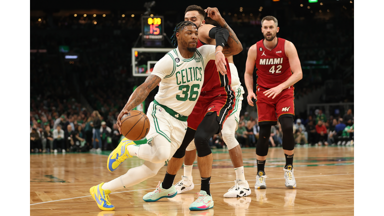 Miami Heat v Boston Celtics - Game One