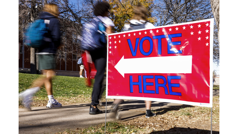 Americans Head To The Polls To Vote In The 2022 Midterm Elections