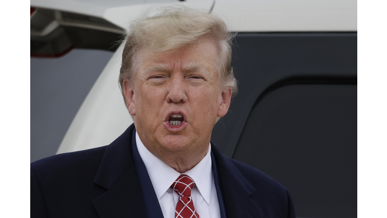 Former U.S. President Donald Trump Visits Scotland