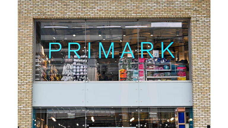 Exterior view of the front of a branch of Primark