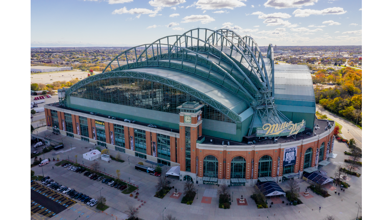 Miller Park Milwaukee - Aerial View