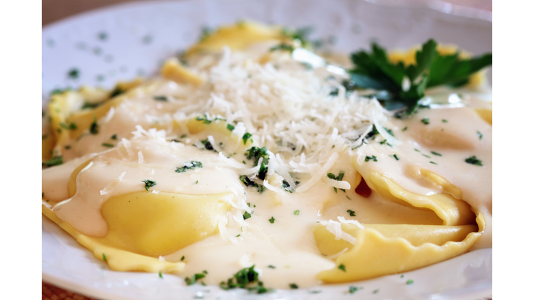 Close-up Ravioli
