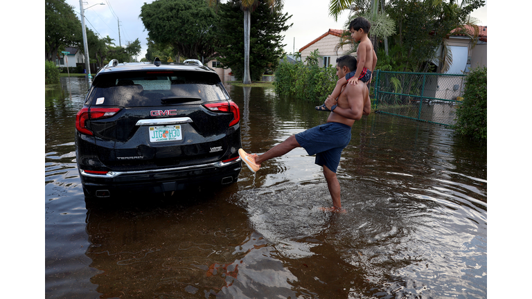 Record Rains And Floods Inundate South Florida