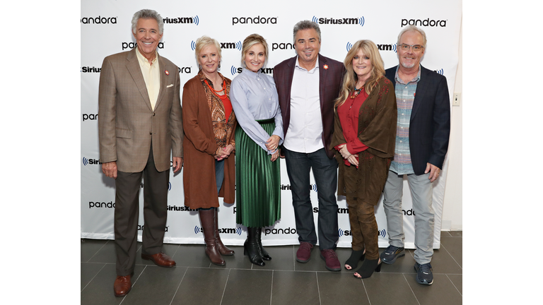 Andy Cohen's Deep And Shallow Interview Special With The Cast Of The Brady Bunch On SiriusXM's Radio Andy Channel At The SiriusXM Studios In New York City