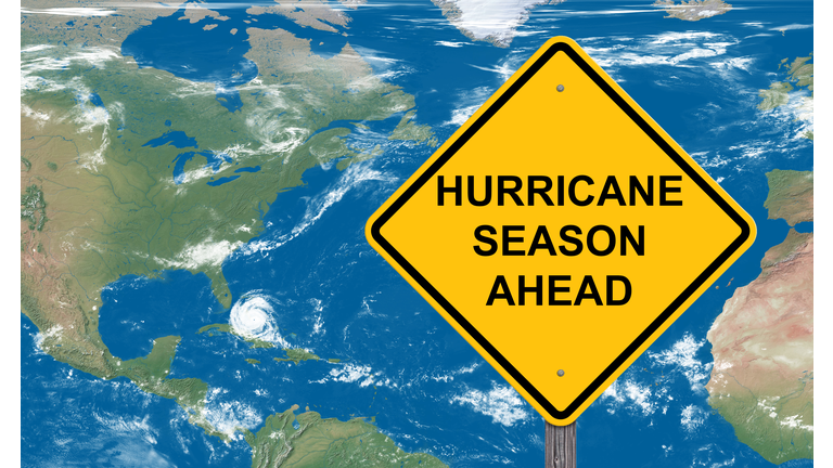 Hurricane Season Warning Sign