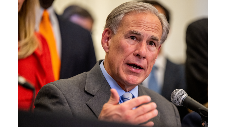 Texas Governor Abbott Holds Press Conference On Texas CHIPS Act