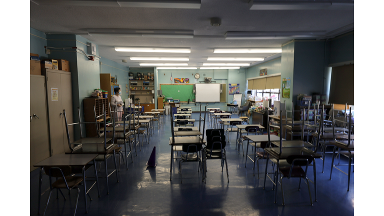 New York City Public Schools Prepare To Start New School Year With In Person Classes