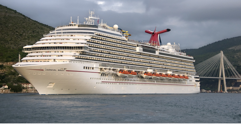 Carnival Magic Departs Dubrovni